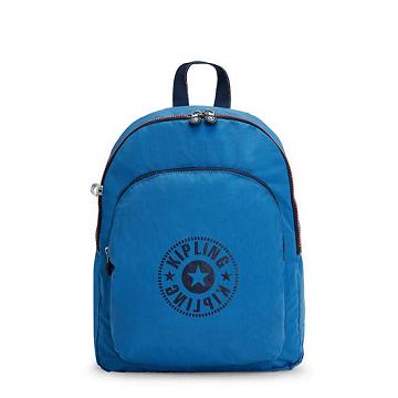 Kipling Curtis Medium Rugzak Blauw | BE 1525UZ